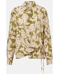 Victoria Beckham - Tie-Detail Blouse - Lyst