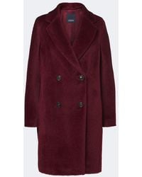 Max Mara - Abrigo En Mezcla De Alpaca Y Lana - Lyst