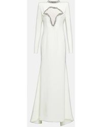Miss Sohee - Crystal-embellished Silk Cutout Gown - Lyst