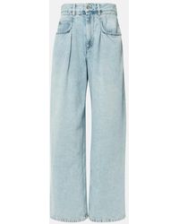 Isabel Marant - Rachelle Mid-Rise Wide-Leg Jeans - Lyst