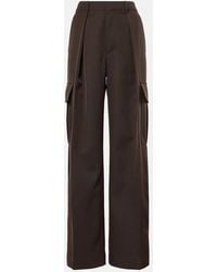 Burberry - Wool Cargo Pants - Lyst