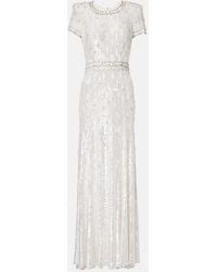 Jenny Packham - Bridal Kira Embellished Gown - Lyst