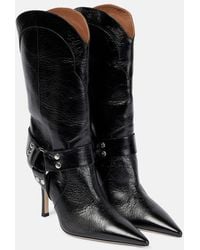Paris Texas - June Leather Boot - Lyst