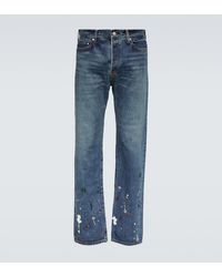 Undercover - Jeans Rectos Con Cuentas - Lyst