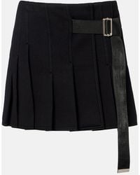 Plan C - Minifalda Con Cinturon - Lyst