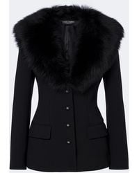 Dolce & Gabbana - Dg Wool-Blend Jacket - Lyst