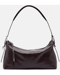 Lemaire - Small Belted Leather Shoulder Bag - Lyst