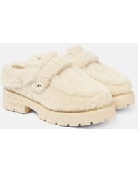 Jimmy Choo - Mules Shea A Plateforme En Shearling - Lyst