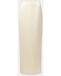 The Row - Kiernan Silk Satin Maxi Skirt - Lyst