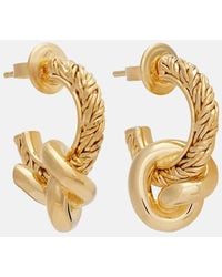 Bottega Veneta - Ohrringe Knot, 18Kt Vergoldet - Lyst