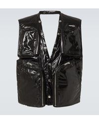 Rick Owens - Cotton Cargo Vest - Lyst