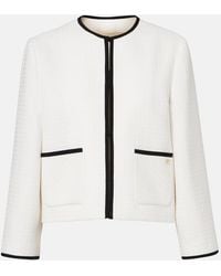 Valentino Garavani - Cotton Tweed Jacket - Lyst