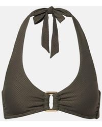 Heidi Klein - Halterneck Bikini Top - Lyst