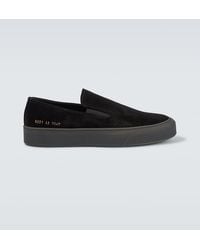 Common Projects - Slip-On Sneakers Aus Veloursleder - Lyst