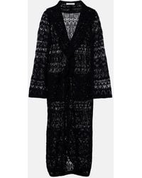 Dorothee Schumacher - Cotton-Blend Crochet Coat - Lyst