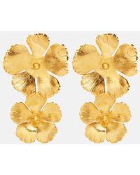 Jennifer Behr - Pendientes Collette Chapados En Oro De 18 Ct - Lyst