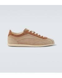 Brunello Cucinelli - Suede Sneakers - Lyst