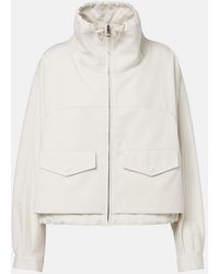 Loewe - Cotton And Silk Gabardine Jacket - Lyst