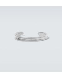 Saint Laurent - Groove Cuff Bracelet - Lyst
