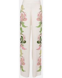 Adriana Degreas - Pantalones Anchos Inamorata De Tiro Alto - Lyst