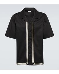 Commas - Camisa De Algodon Con Ribete Trenzado - Lyst