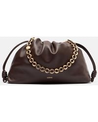 Loewe - Flamenco Large Leather Shoulder Bag - Lyst