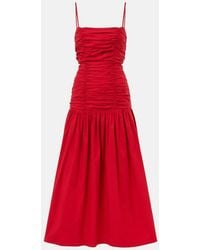 Posse - Maxikleid Raquel Aus Baumwolle - Lyst