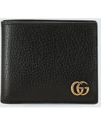 Gucci - Gg Marmont Leather Coin Wallet - Lyst