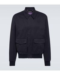 Ralph Lauren Purple Label - Albertson Cotton Bomber Jacket - Lyst