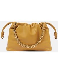 Loewe - Flamenco Large Leather Clutch - Lyst