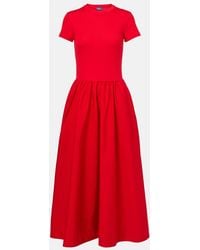 Polo Ralph Lauren - Cotton Short-Sleeve Dress - Lyst