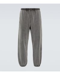 Acne Studios - Pantalones Deportivos De Algodon - Lyst
