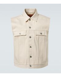 Rick Owens - Drkshdw Denim Vest - Lyst