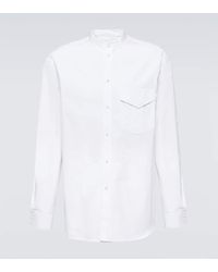 Jil Sander - Hemd Aus Baumwolle - Lyst