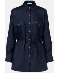 Melissa Odabash - Ariel Linen Shirt - Lyst