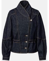 Isabel Marant - Veste Dolie En Jean - Lyst
