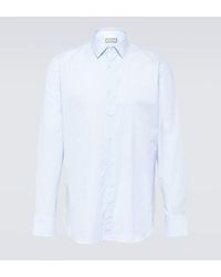 Canali - Camisa de algodon a cuadros - Lyst