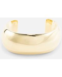 Jennifer Fisher - Globe Small 10kt Gold-plated Cuff Bracelet - Lyst