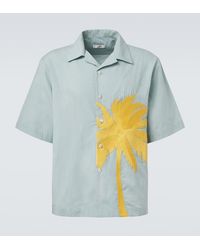 Commas - Camisa Bowling Bordada - Lyst
