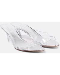 AMINA MUADDI - Mules Alexa Glass 60 - Lyst