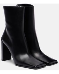 Alaïa - Ankle Boots Aus Leder - Lyst