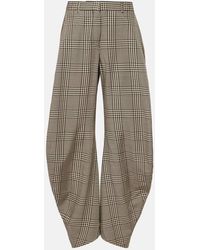 Acne Studios - Pantaloni A Quadri - Lyst