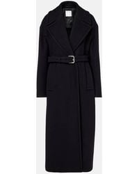 Sportmax - Zebra Virgin Wool Wrap Coat - Lyst