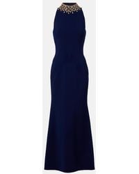 Jenny Packham - Pechora Crystal-Embellished Gown - Lyst