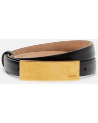 KHAITE - Berlin Leather Belt - Lyst