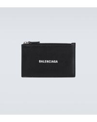 Balenciaga - Portefeuille Cash en cuir - Lyst