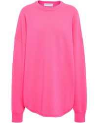 Extreme Cashmere Jersey N°53 Crew Hop - Rosa