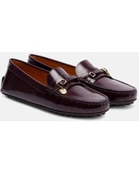 Tod's - Gommino Leather Loafers - Lyst