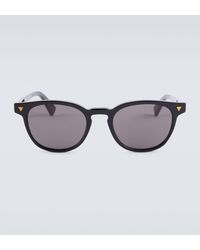 Bottega Veneta - Panthos Round Sunglasses - Lyst