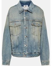 MM6 by Maison Margiela - Padded Denim Jacket - Lyst